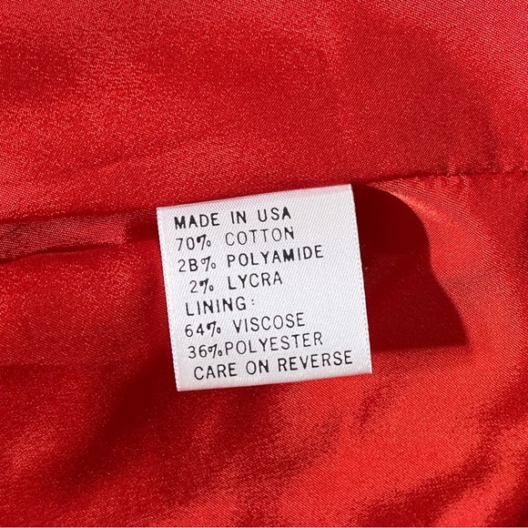 🔥St John Sport🔥 Made In USA Orange Button Closure Blazer  Size Medium - Picture 8 of 10
